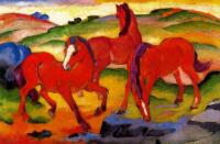 Marc, Franz - Grazing Horses IV